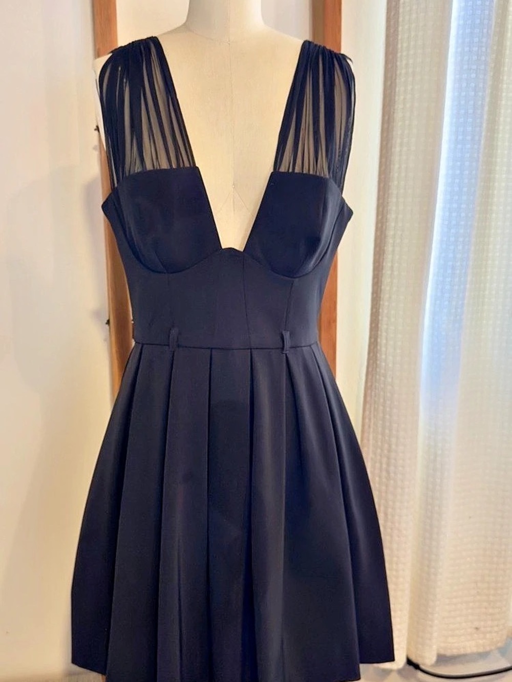 black halo Black Mini Dress Like New